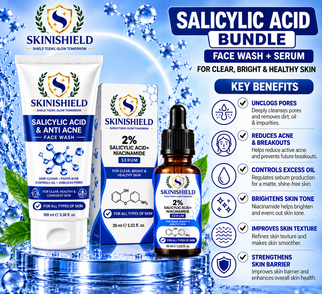Salicylic Acid Bundle (Salicylic Face Wash+Salicylic Serum)