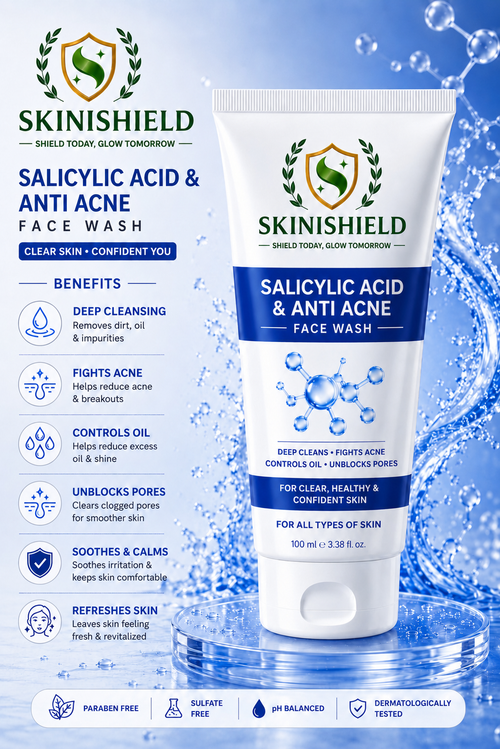Salicylic Acid & Anti Acne Face Wash