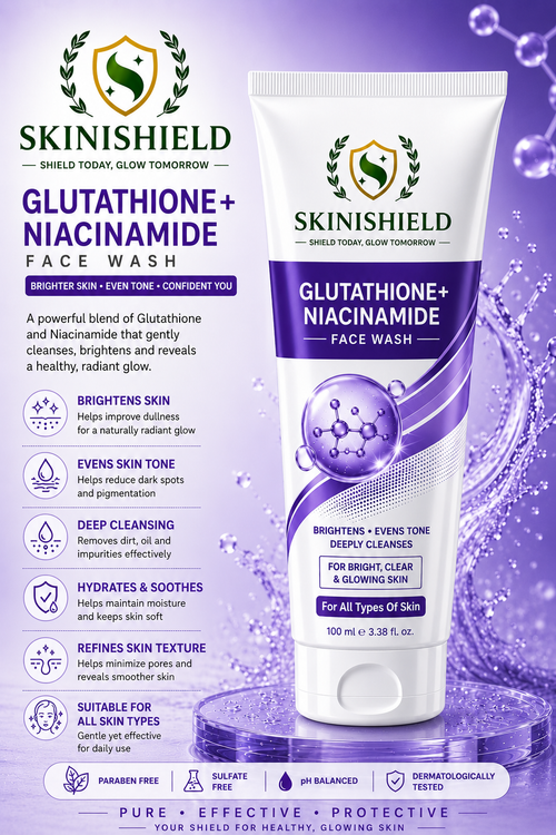 Glutathione + Niacinamide Face Wash 100g
