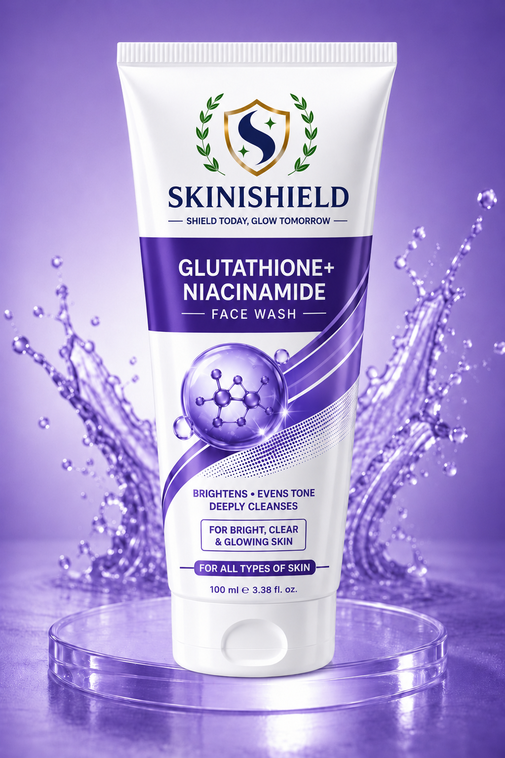 Glutathione + Niacinamide Face Wash 100g