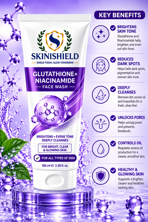 Glutathione + Niacinamide Face Wash 100g