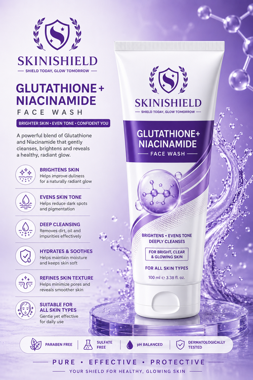 Glutathione + Niacinamide Face Wash 100g